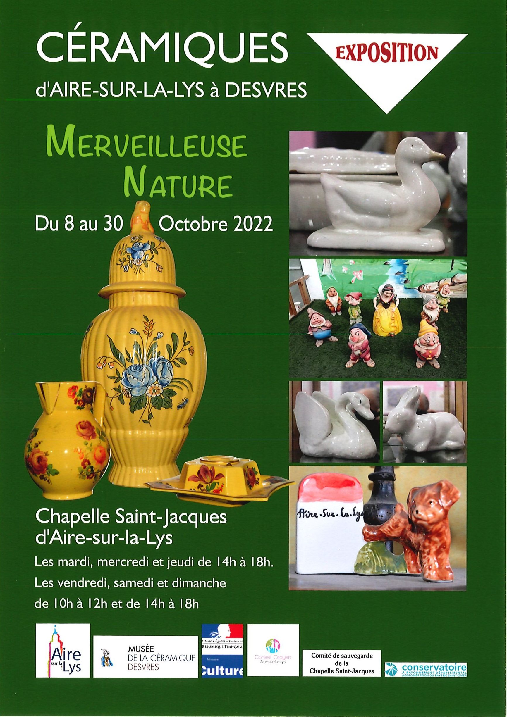 Céramiques d’Aire-sur-la-Lys à Desvres
